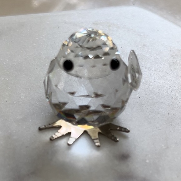 Pair of Two Mini Crystal Swarovski Figurines - Bunny & Bird/ Chick - Picture 8 of 12